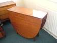 Teak dinning room suit gate leg table 6ft 3 inch with....